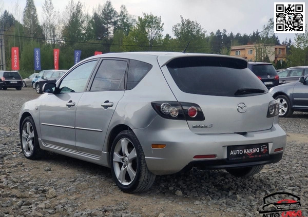 Mazda 3 cena 6900 przebieg: 194000, rok produkcji 2007 z Radzymin małe 529